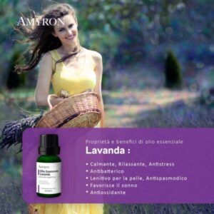 Olio di lavanda vera