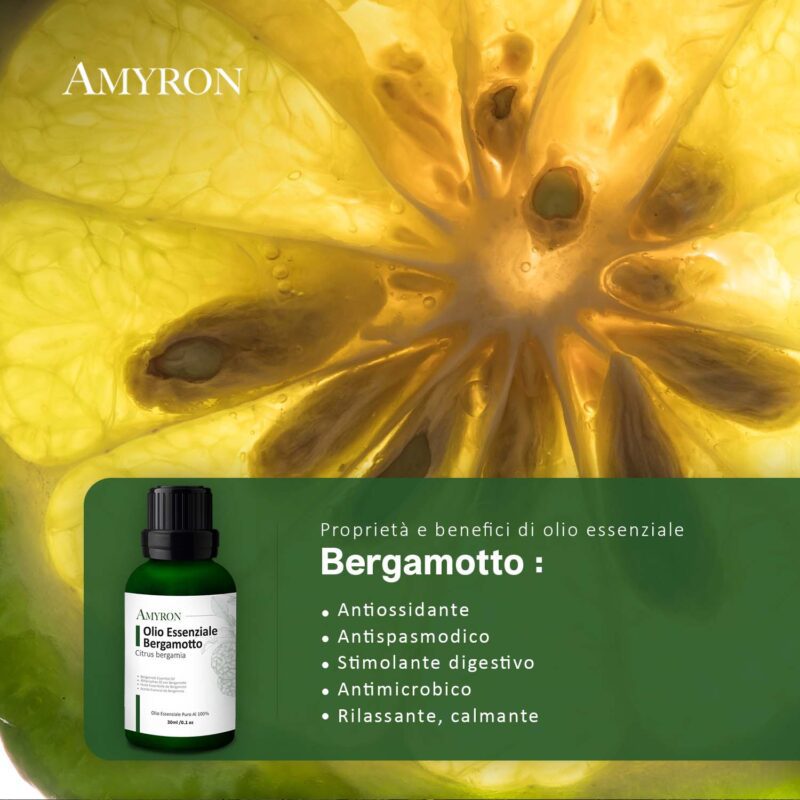 olio essenziale bergamotto alimentare