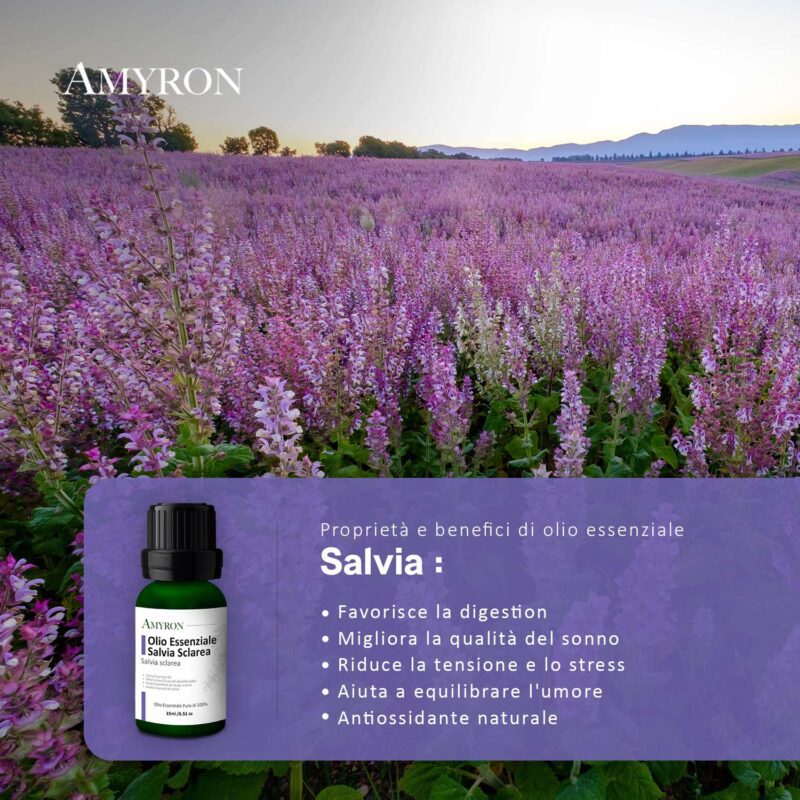 olio di salvia diffusore