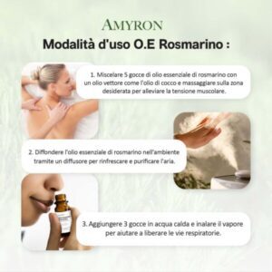 Olio essenziale rosmarino