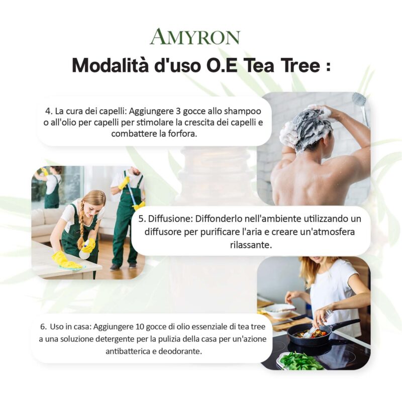 Olio essenziale tea tree bio
