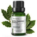 Olio essenziale di alloro puro 15 ml AMYRON in flacone di vetro verde naturale