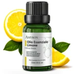 Olio Essenziale di Limone AMYRON 15 ml 100% puro ottenuto dalla scorza di Citrus limon
