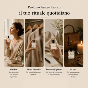 Come utilizzare il profumo botanico Amore Esotico durante la giornata