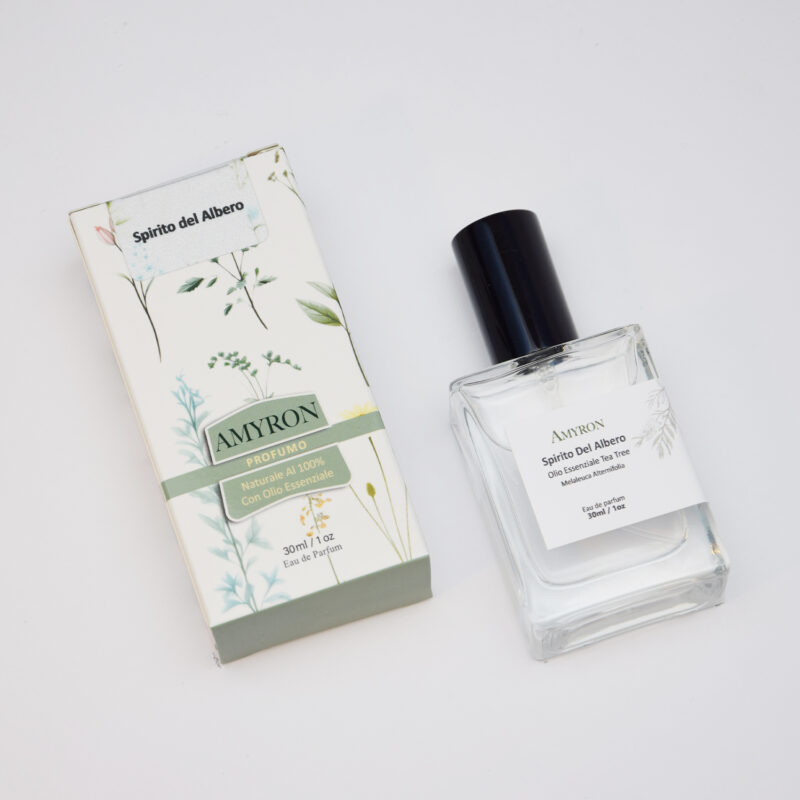 Profumo olio essenziale tea tree