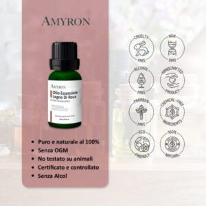 olio essenziale legno di rosa certificato