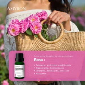 Olio essenziale di rosa damascena