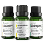 Set Oli Essenziali Energizzante AMYRON con limone, rosmarino e menta piperita 100% puri e naturali