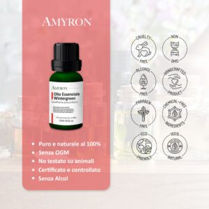 olio essenziale wintergreen massaggi