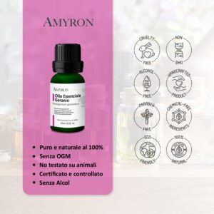 Olio essenziale di geranio puro
