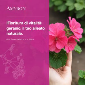 olio di geranio naturale