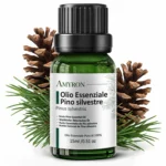 AMYRON olio essenziale Pino Silvestre 15 ml puro naturale con aghi e pigne
