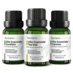 Set Oli Essenziali Respiro Libero AMYRON con eucalipto, menta piperita e cipresso 100% puri e naturali