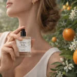 Profumo Nerolin AMYRON con fiori di arancio e agrumi, eau de parfum naturale ispirato al neroli.